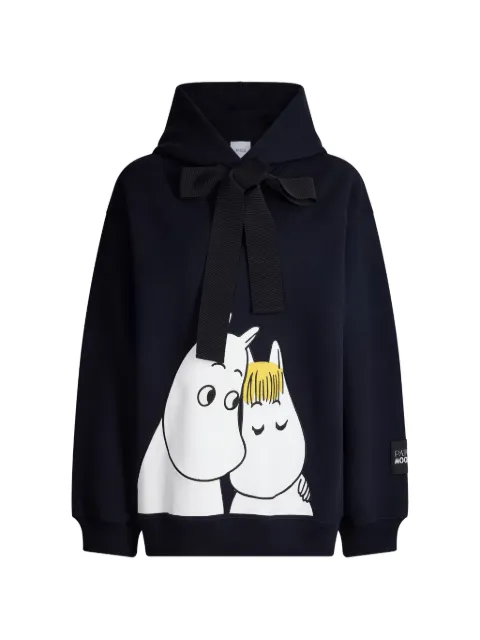 Patou x Moomin Snorkmaiden hoodie Blue JE20799955088