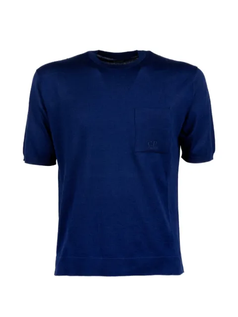 C.P. Company pocket T-shirt Blue 20CMKN235A110659A878