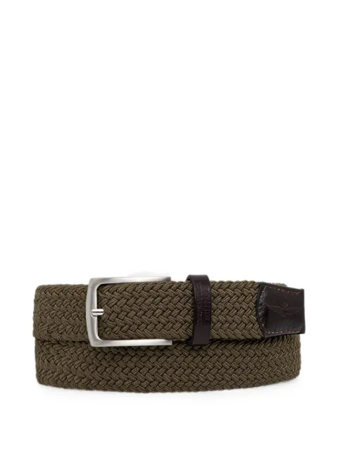 Aeronautica Militare elastic braided belt Green CI0307UCT03454