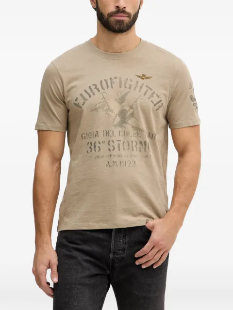 Aeronautica Militare short-sleeves T-shirt Neutrals 261TS2525UJ00686