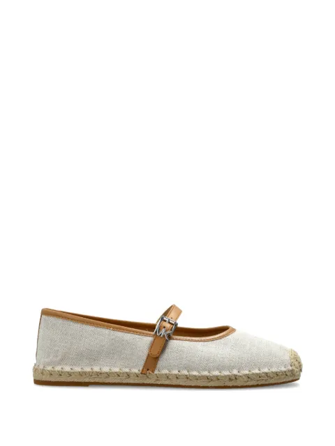 Michael Michael Kors canvas ballet espadrilles Neutrals 40S6LYFP1D