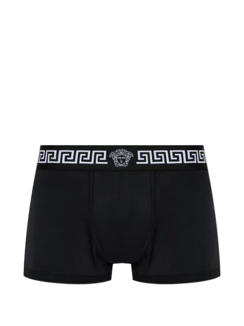 Versace cotton-jersey trunks Black 10242261A17881