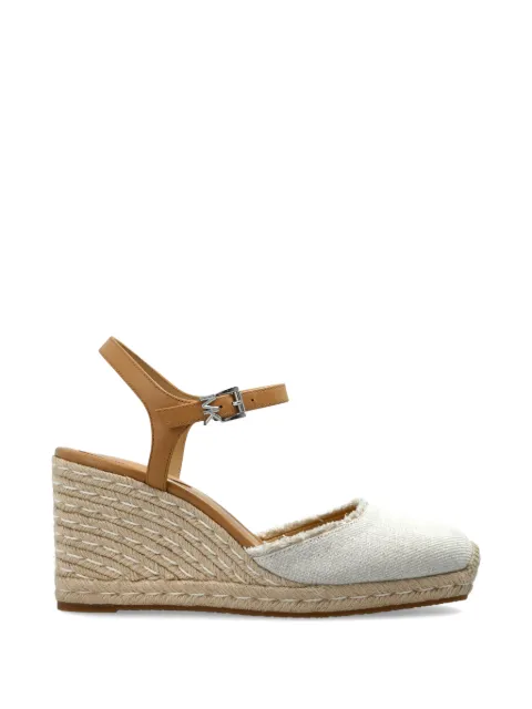 Michael Michael Kors frayed ankle strap espadrilles Neutrals 40S6KZMS2D