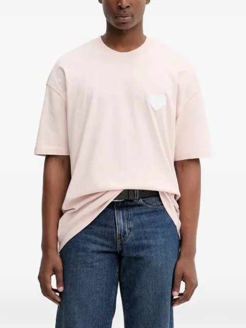 AllSaints Lover oversized t-shirt Pink M041JC