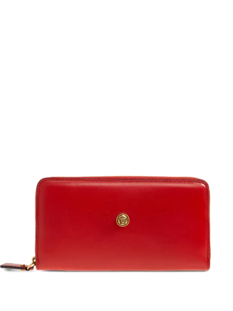 Versace medallion zip wallet Red 10241881A17449
