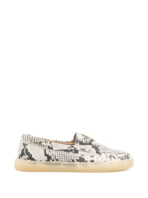 Copenhagen snake leather loafers Neutrals S6CPH160LSN