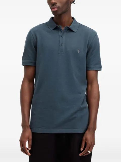 AllSaints Reform polo shirt Blue MD051H