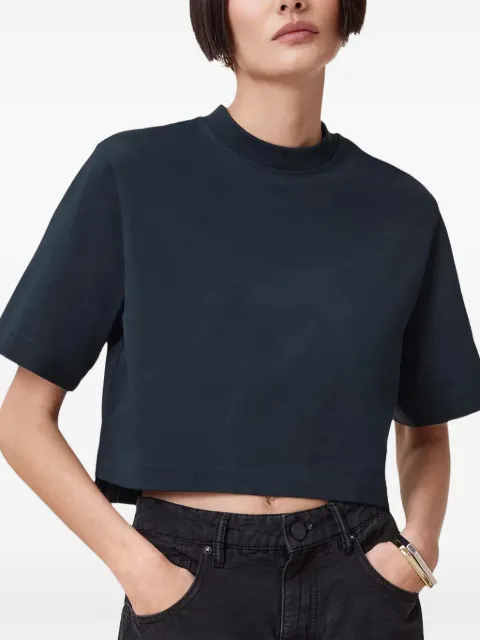 AllSaints Lottie cropped T-shirt Blue W132JA
