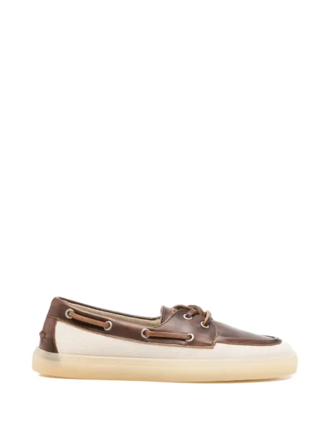 Copenhagen lace-up leather loafers Brown S6CPH160MIX