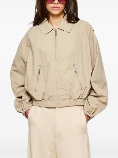 OOF WEAR Brera bomber jacket Neutrals 261WOOF55000OOCN