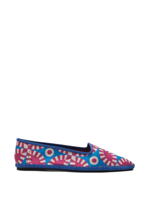 MALIPARMI printed ballet flat Pink SB009652112D8089