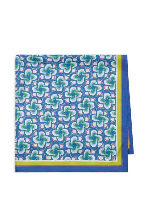 MALIPARMI printed scarf Blue IR002331032A8200