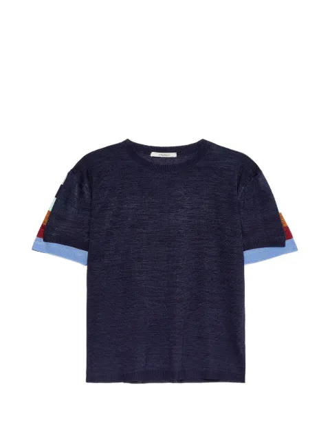 MALIPARMI striped T-shirt Blue JK02947710080C99