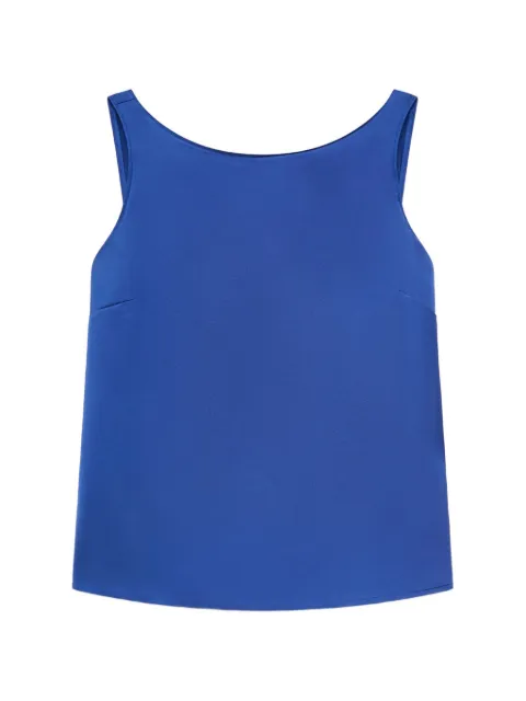 MALIPARMI viscose sleeveless top Blue JP55695063180059