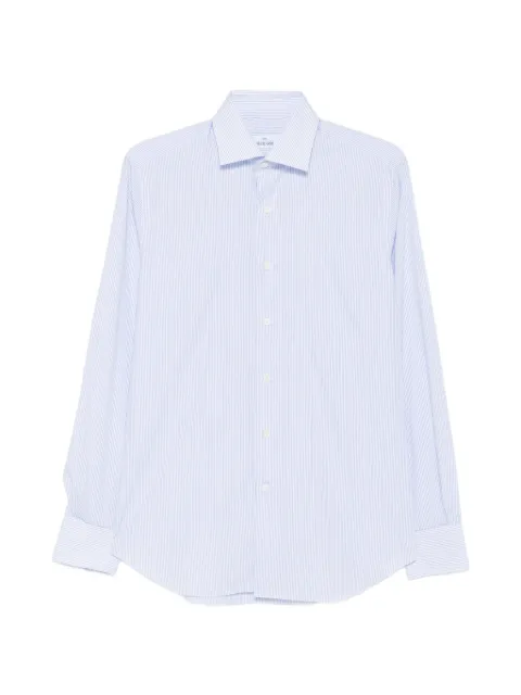 Alessandro Gherardi striped cotton shirt White BP12G7TW015