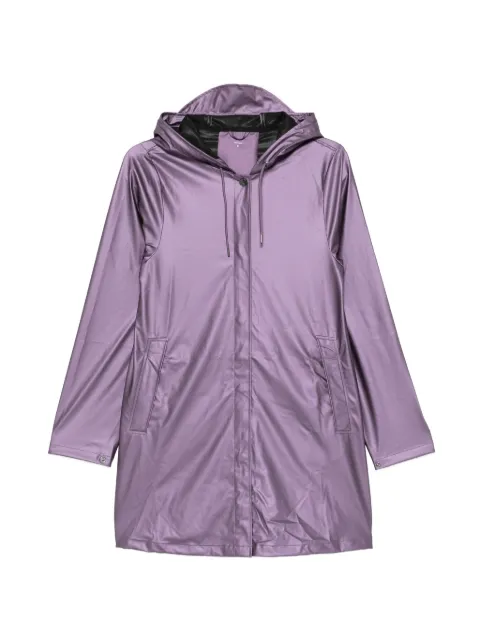 Rains A-Line W hooded jacket Purple 18050
