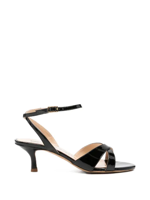 Fabio Rusconi crossover-strap sandals Black E2842CAMOGLI