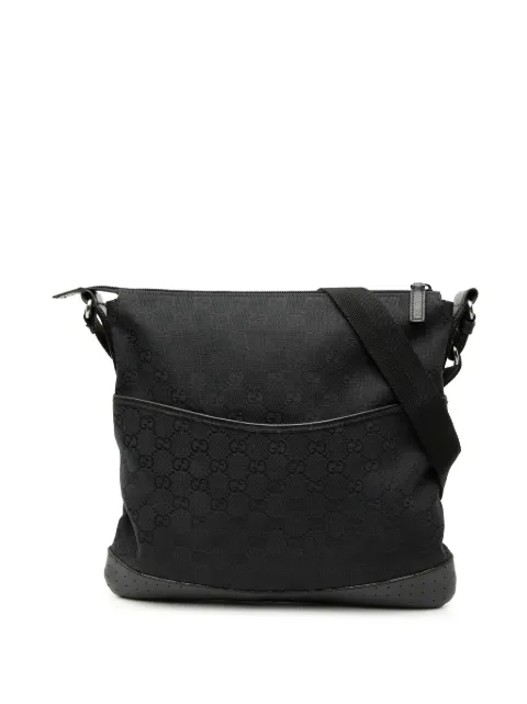 Gucci Pre-Owned 2000-2015 GG Canvas crossbody bag Black NB6FGBTQF5DOSTFG
