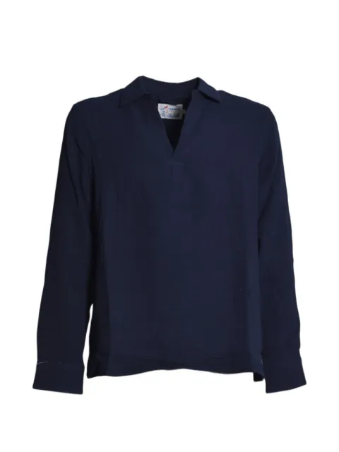 MC2 Saint Barth long-sleeve T-shirt Blue VNT0001