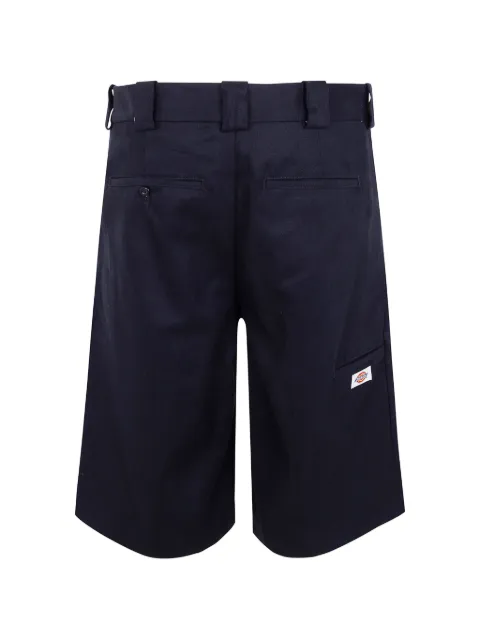 DICKIES pleated logo-patch shorts Blue DK0A88GJ