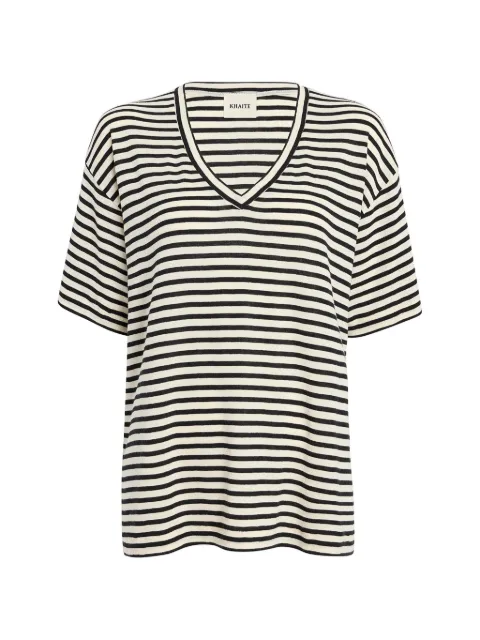 KHAITE Linda T-shirt Neutrals 182691015298
