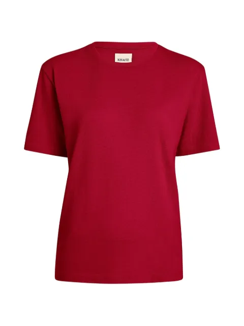 KHAITE Mae T-shirt Red 2196138515