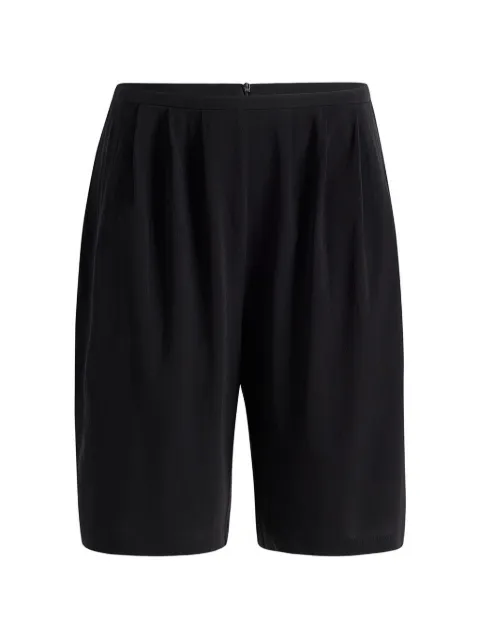 KHAITE cotton shorts Black 182271012200
