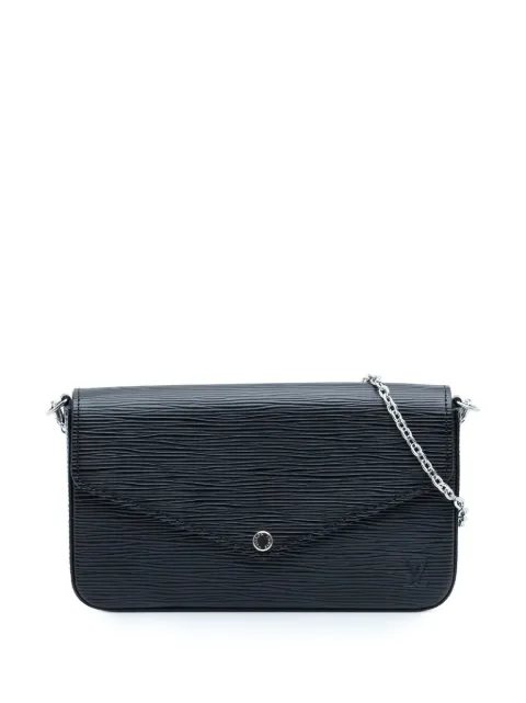 Louis Vuitton Pre-Owned 2019 Epi Pochette Felicie crossbody bag Black 9Q36FHAKATH3I2A5