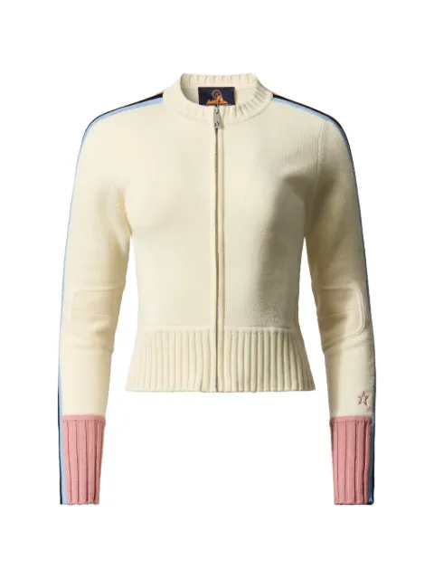 Perfect Moment Camille zip-up cardigan Neutrals W3001363