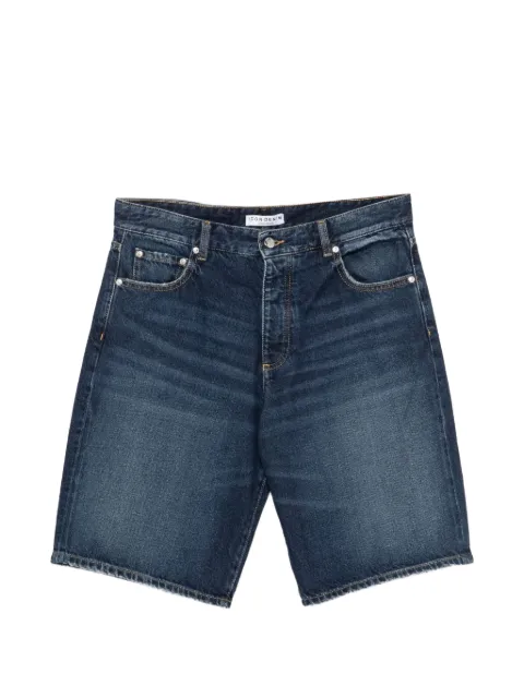 ICON DENIM star-embroidered shorts Blue BOBBYID8871DEE