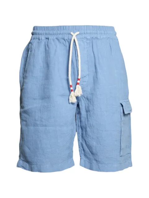 MC2 Saint Barth Marseille cargo shorts Blue MRE0002