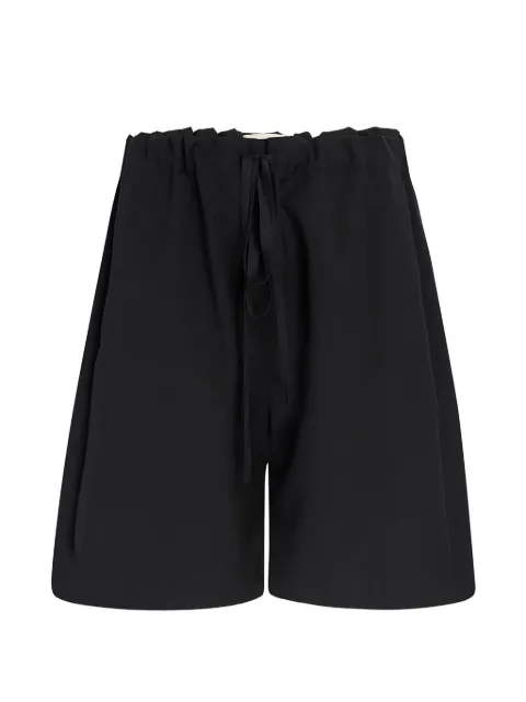 KHAITE virgin-wool shorts Black 3199735200