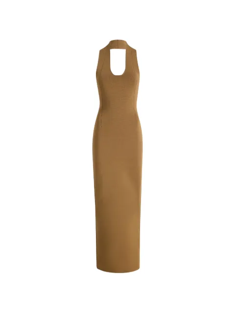 KHAITE Mahi dress Brown 18207429736