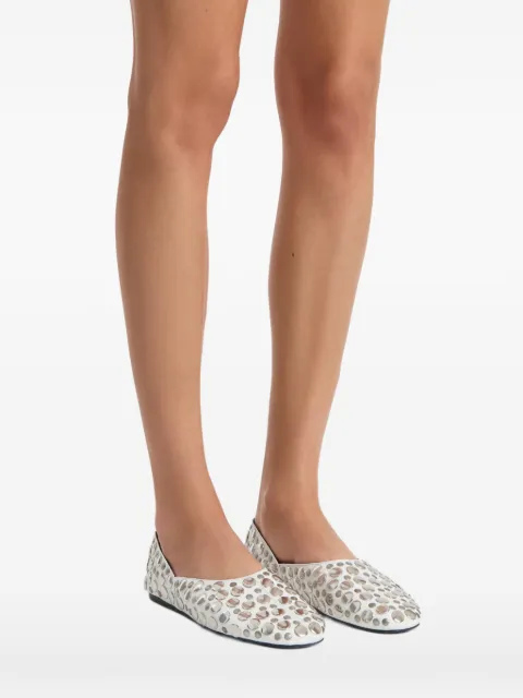 KHAITE Jane flats White F4059890131