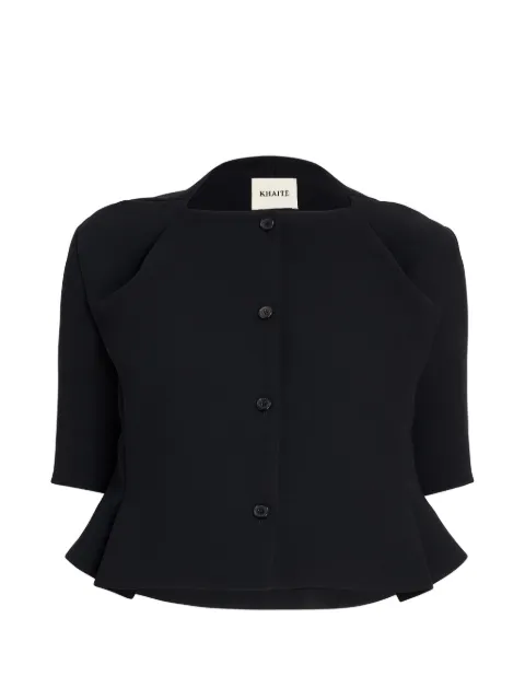 KHAITE Franc jacket Black 24624114200