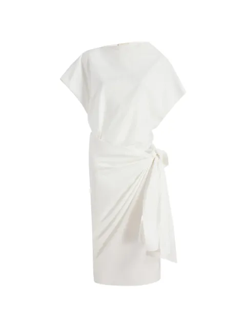 KHAITE Fray dress White 5618195168