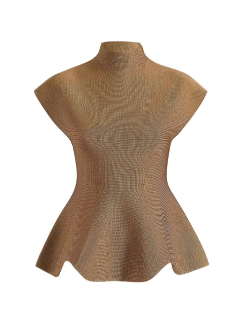 KHAITE Andra top Brown 9806429736