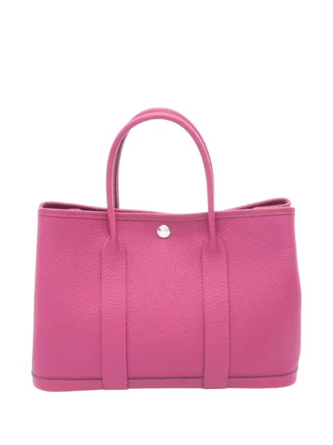 Hermès Pre-Owned 2017 Country Garden Party 30 tote bag Pink DE2H5V6IXWCL2VSO