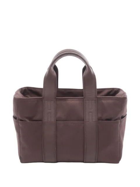 Hermès Pre-Owned 2010-2026 Toile Acapulco PM handbag Brown F5SAYSF83N045MED