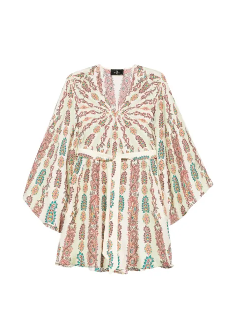 ETRO paisley-print dress Neutrals WRHA0523AKG66X0895