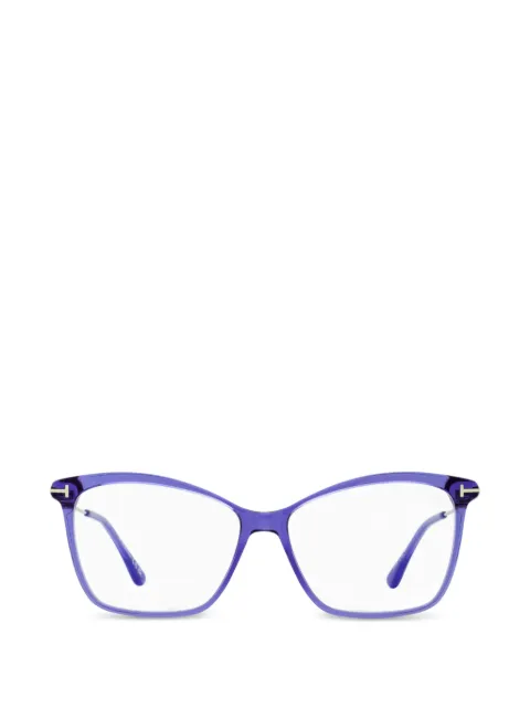 TOM FORD Eyewear TF5687-B blue-block glasses Purple FT5687B