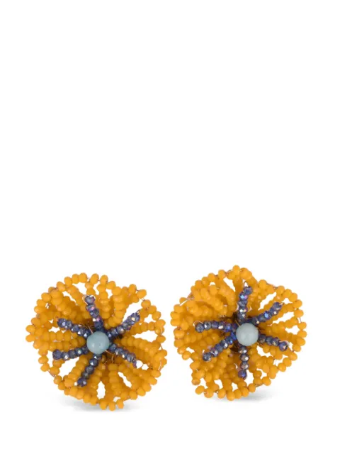 Rosantica Codette beaded earrings Yellow 17835