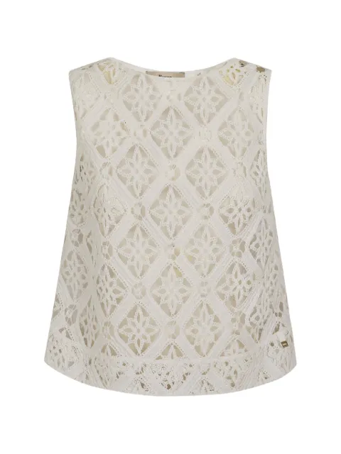 Herno crochet top White BL000054D13295