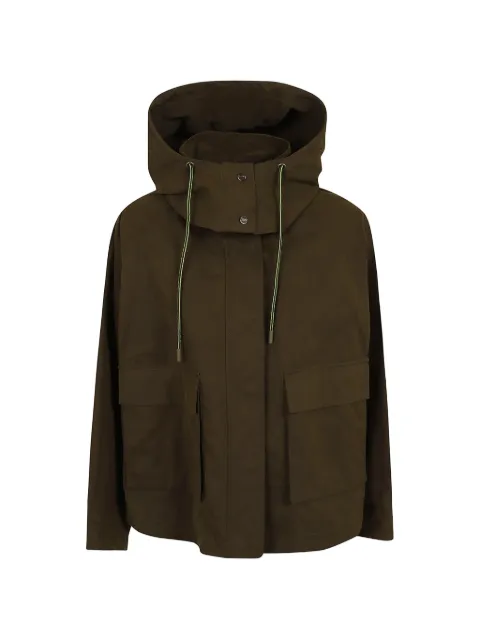 Herno hooded pocket jacket Green GI000396D13314