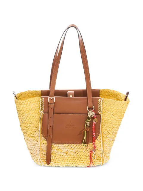 CUBA LAB Tropicana tote bag Yellow TROPICANAYELLOW