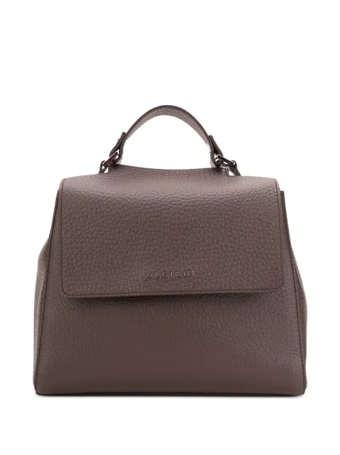 Orciani small Sveva Soft tote bag Brown B01999SOF