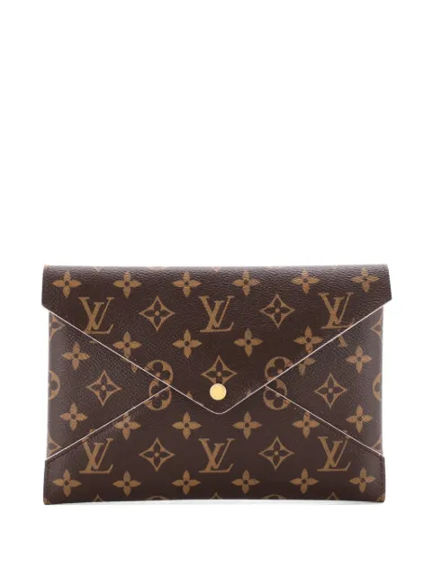 Louis Vuitton Pre-Owned Kirigami Pochette Set Monogram Canvas clutch bag Brown 5EL6AHWBK03H9OJF