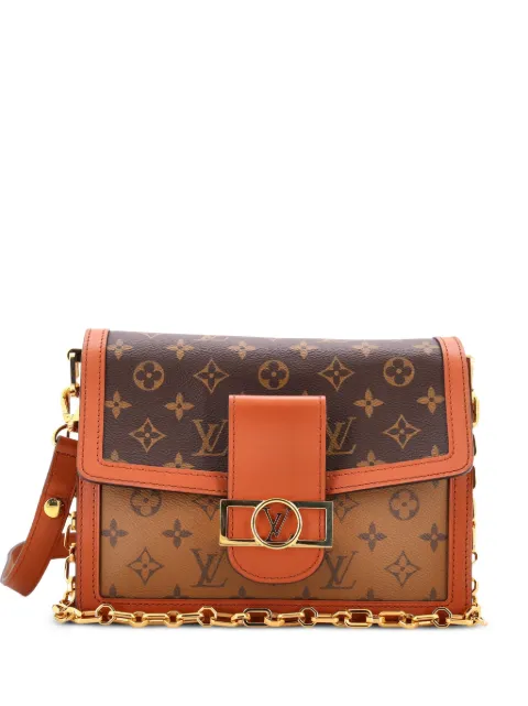 Louis Vuitton Pre-Owned Dauphine Reverse Monogram Canvas MM shoulder bag Brown 1HFGDCCJN73DZHCZ
