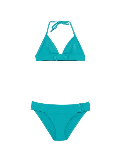 ERES button-embellishment bikini Blue BORDPLENITUDE