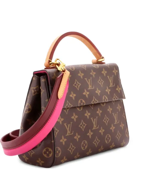 Louis Vuitton Pre-Owned Cluny Top Handle Bag Monogram Canvas BB satchel Brown UNXWERP6YVUFLGIX